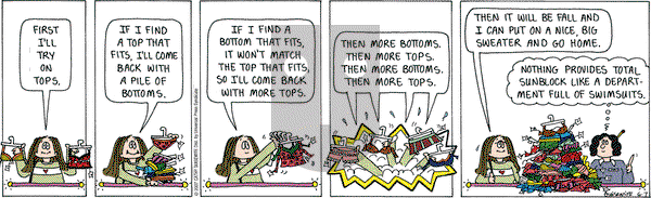 Cathy Classics on Sunday June 10, 2007 Comic Strip