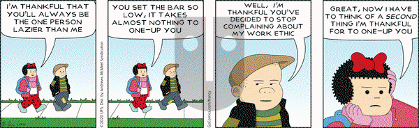Nancy on Wednesday January 29, 2020 Comic Strip