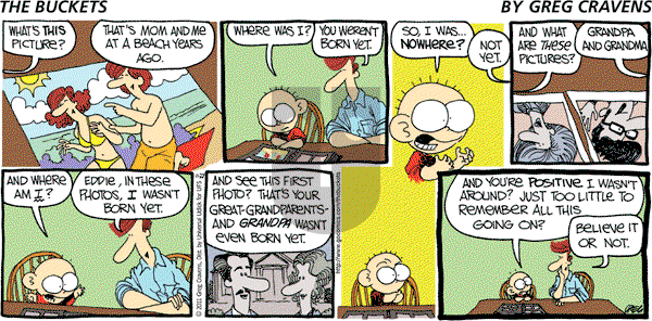 The Buckets on Sunday November 27, 2011 Comic Strip