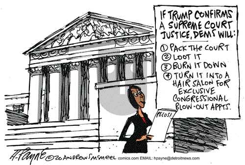 Henry Payne on Thursday September 24, 2020 Comic Strip