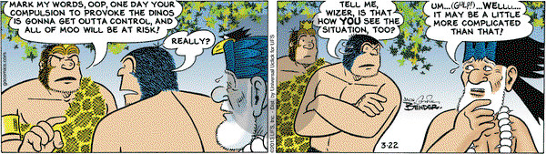 Alley Oop on Friday March 22, 2013 Comic Strip