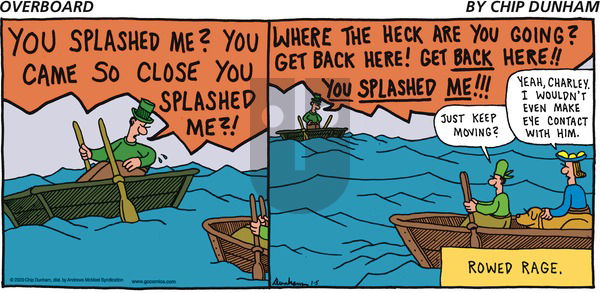 Overboard on Sunday January 5, 2020 Comic Strip