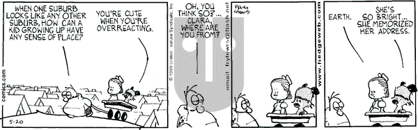 Over the Hedge on Thursday May 20, 1999 Comic Strip