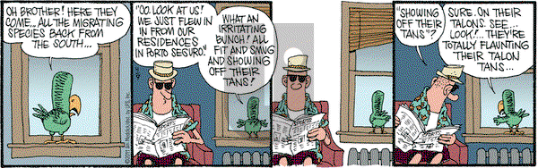 Monty on Saturday April 9, 2011 Comic Strip