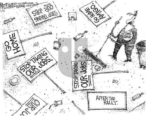 Matt Davies on Monday January 16, 2006 Comic Strip