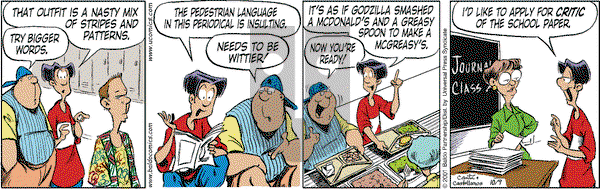 Baldo on Tuesday October 9, 2001 Comic Strip