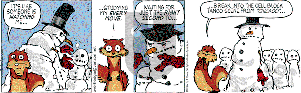 Over the Hedge on Thursday December 2, 2010 Comic Strip