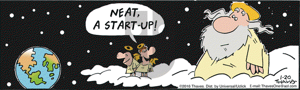 Frank and Ernest on Wednesday January 20, 2016 Comic Strip