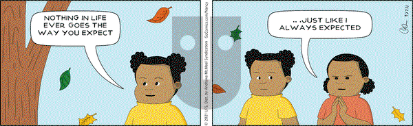 Nancy on Monday September 27, 2021 Comic Strip