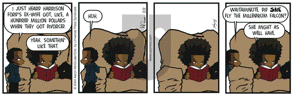 The Boondocks on Monday February 2, 2004 Comic Strip