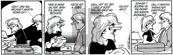 Doonesbury on Friday November 13, 1992 Comic Strip