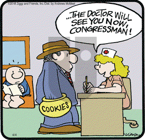 Ziggy on Wednesday April 4, 2018 Comic Strip