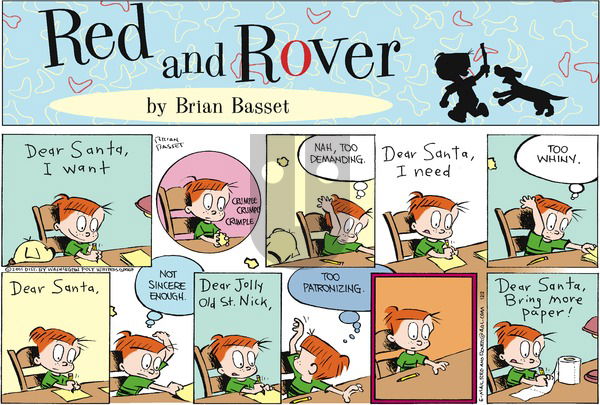 Red and Rover on Sunday December 2, 2001 Comic Strip