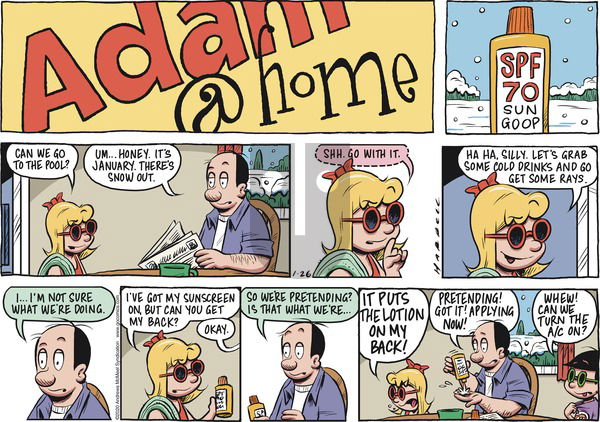 Adam@Home on Sunday January 26, 2020 Comic Strip
