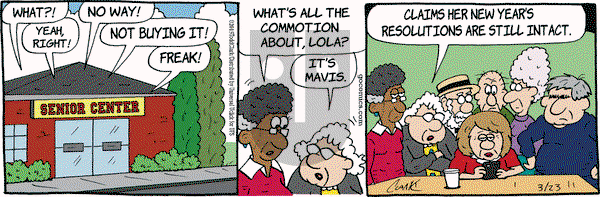 Lola on Monday March 23, 2015 Comic Strip
