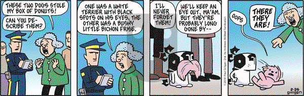 Pooch Cafe on Monday February 26, 2018 Comic Strip