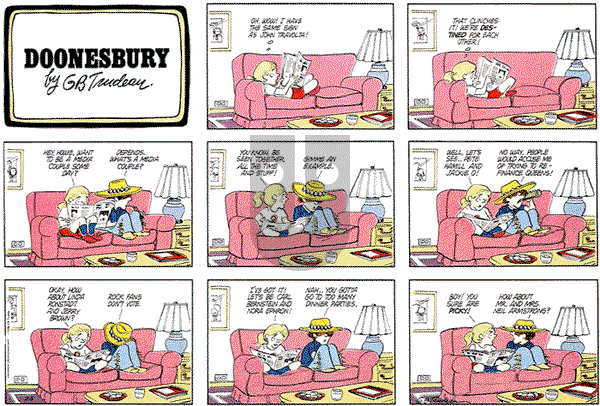 Doonesbury on Sunday February 5, 1978 Comic Strip