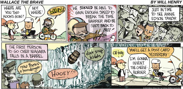 Wallace the Brave on Sunday April 19, 2020 Comic Strip