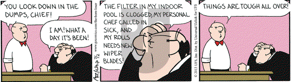 The Born Loser on Tuesday July 2, 2013 Comic Strip