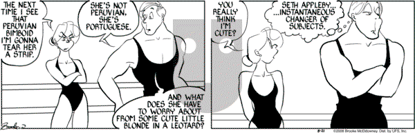 9 Chickweed Lane on Thursday August 21, 2008 Comic Strip