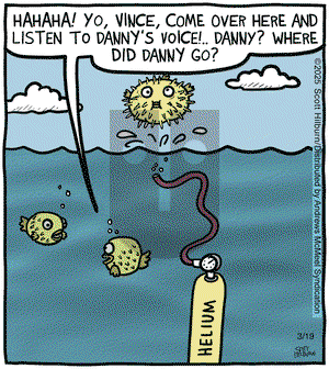 The Argyle Sweater on Wednesday March 19, 2025 Comic Strip