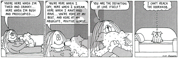 Cathy Classics on Saturday May 20, 1995 Comic Strip