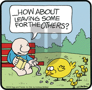 Ziggy on Tuesday March 5, 2019 Comic Strip