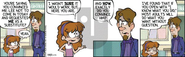 Crabgrass on Thursday April 24, 2025 Comic Strip