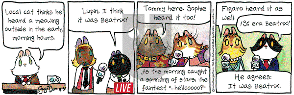 Breaking Cat News on Monday August 31, 2020 Comic Strip