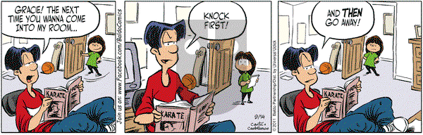 Baldo on Wednesday September 14, 2011 Comic Strip