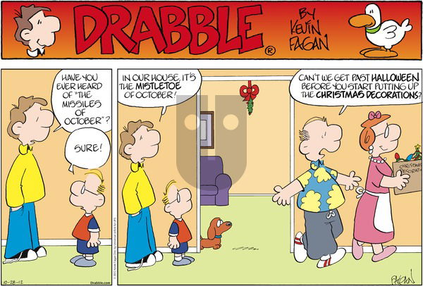 Drabble on Sunday October 28, 2012 Comic Strip
