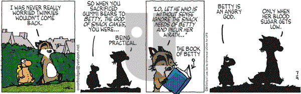 Over the Hedge on Tuesday July 9, 2013 Comic Strip