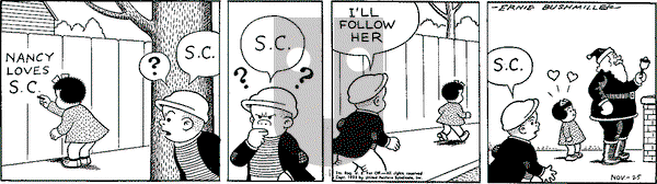 Nancy Classics - Thursday November 28, 2024 Comic Strip