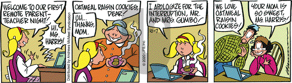Rose is Rose on Wednesday October 7, 2020 Comic Strip