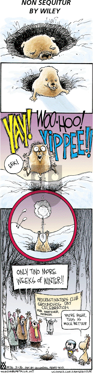 Non Sequitur - Sunday February 26, 2006 Comic Strip