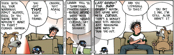 Get Fuzzy on Thursday March 14, 2013 Comic Strip