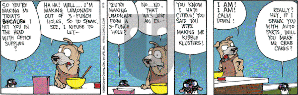 Get Fuzzy on Tuesday August 19, 2008 Comic Strip