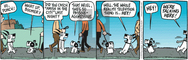 Pooch Cafe on Monday November 22, 2004 Comic Strip
