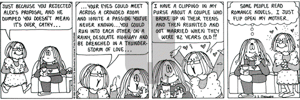 Cathy Classics - Friday March 3, 1995 Comic Strip