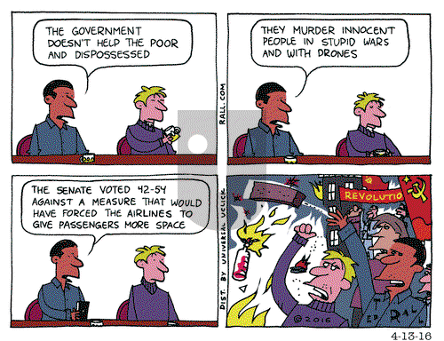 Ted Rall on Wednesday April 13, 2016 Comic Strip