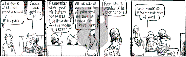 The Elderberries on Wednesday June 4, 2008 Comic Strip