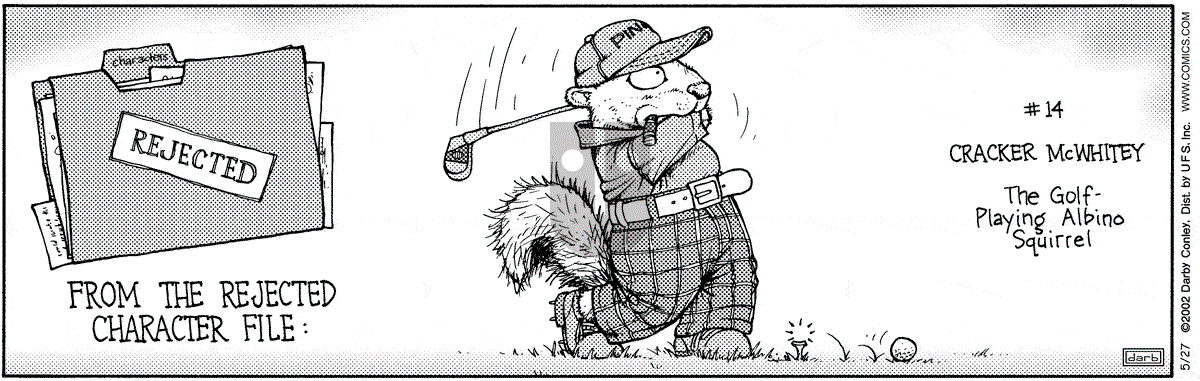 Get Fuzzy - Monday May 27, 2002 Comic Strip