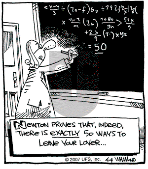 Reality Check on Wednesday April 4, 2007 Comic Strip