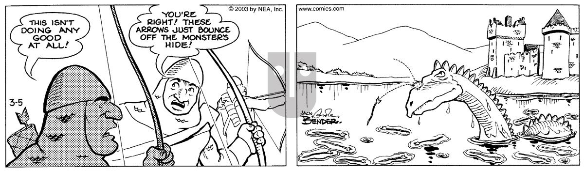 Alley Oop - Wednesday March 5, 2003 Comic Strip
