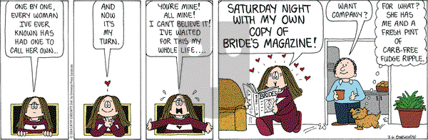 Cathy Classics on Monday March 8, 2004 Comic Strip