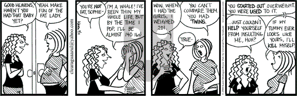 Clear Blue Water on Tuesday March 11, 2008 Comic Strip