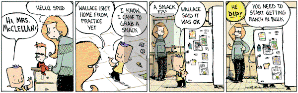 Wallace the Brave on Wednesday May 17, 2017 Comic Strip