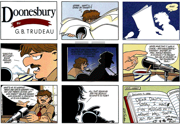 Doonesbury on Sunday March 18, 1990 Comic Strip