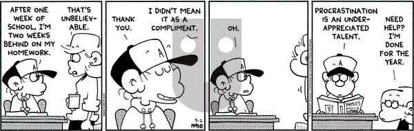 FoxTrot on Friday September 2, 2005 Comic Strip