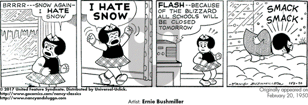 Nancy Classics - Tuesday November 26, 2019 Comic Strip